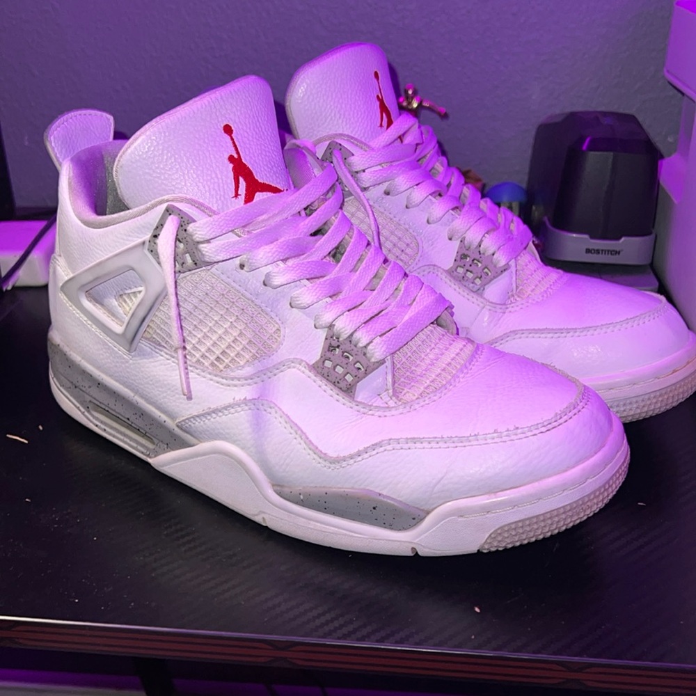 Jordan 4 white Oreos